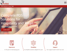 Tablet Screenshot of profitek.com